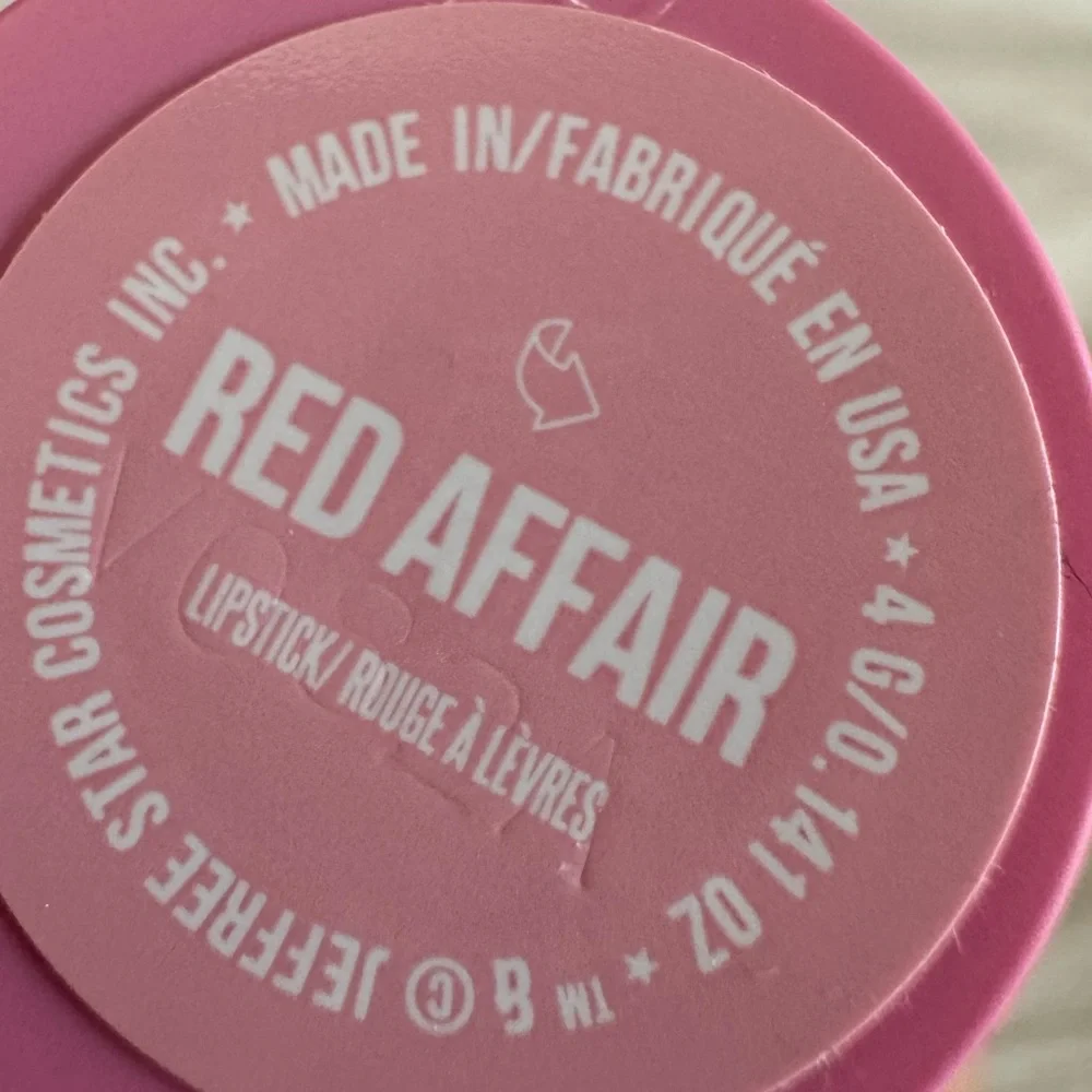 Jeffree Star Red Affair Velvet Trap Matte Lipstick